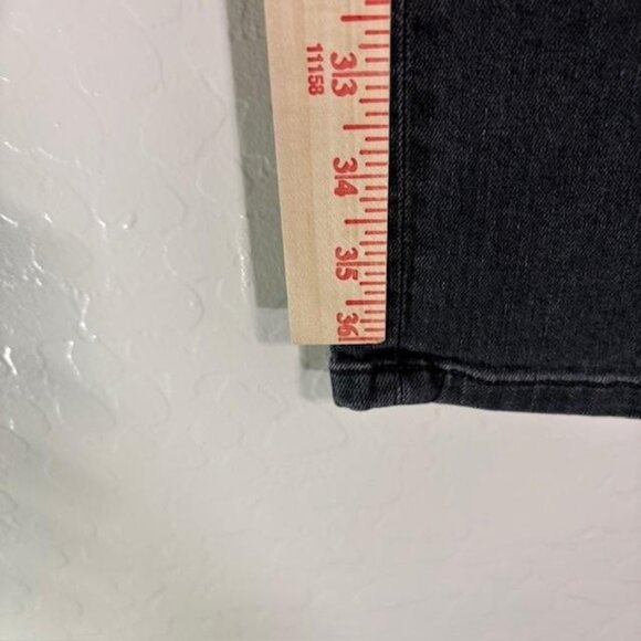 Reformation Jeans Womens 28 Black High & Skinny Crop Avalon Made In USA - Picture 9 of 10